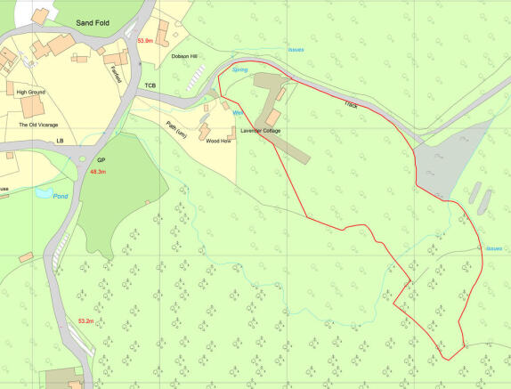 OS Map with Bound...
