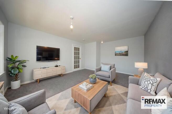 Virtually Staged Lounge