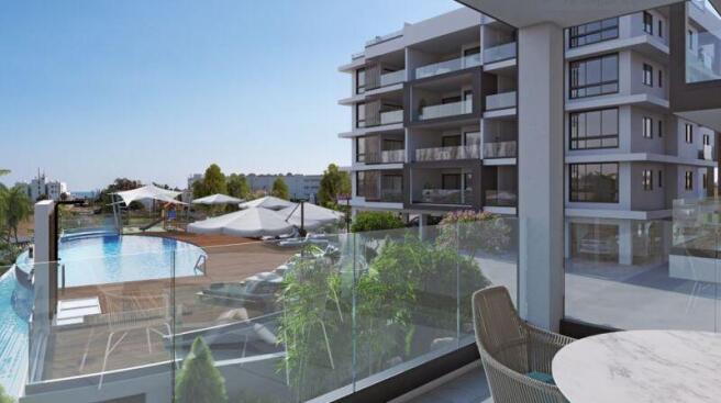 View from Balcony -