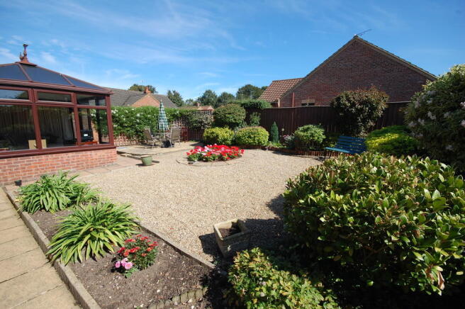 Rear garden