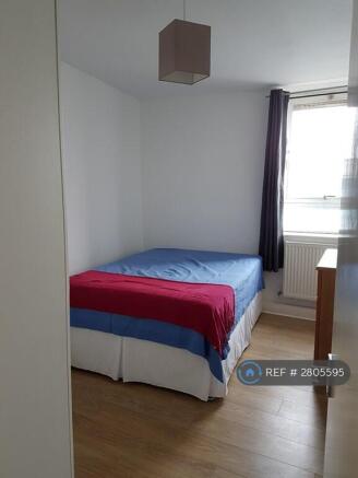 Bedroom With Double Bed & Large Wardrobe