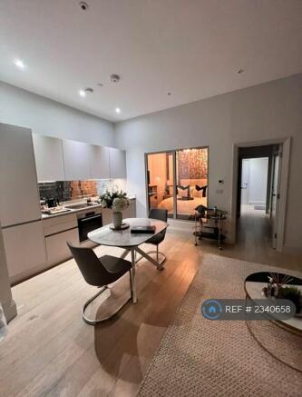 Living Space At Night 