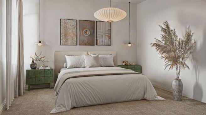 CGI bedroom
