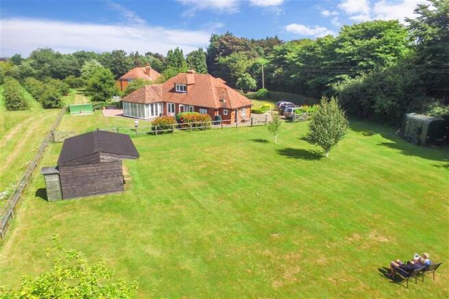 Ariel View Of Garden