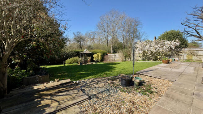 Rear garden