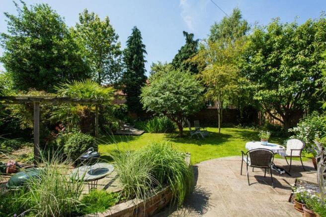Rear garden