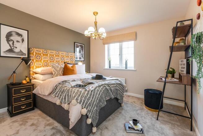 Spare bedroom could be used as a guest room