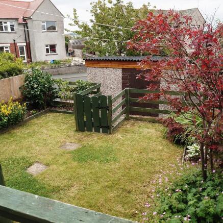 Rear garden