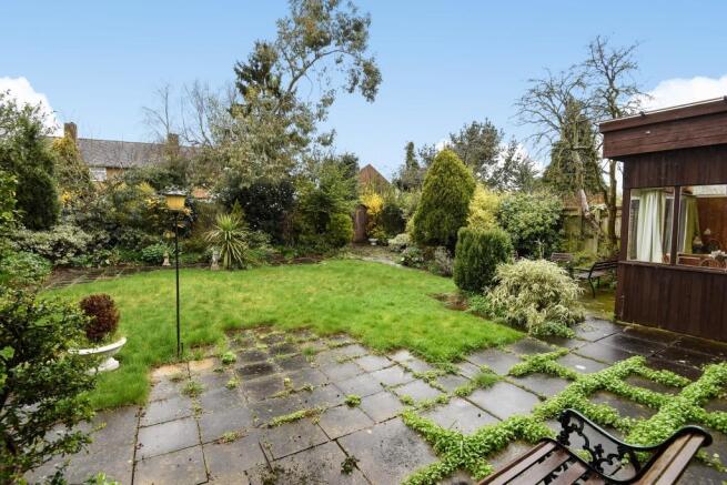 Rear garden