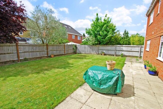 Rear garden