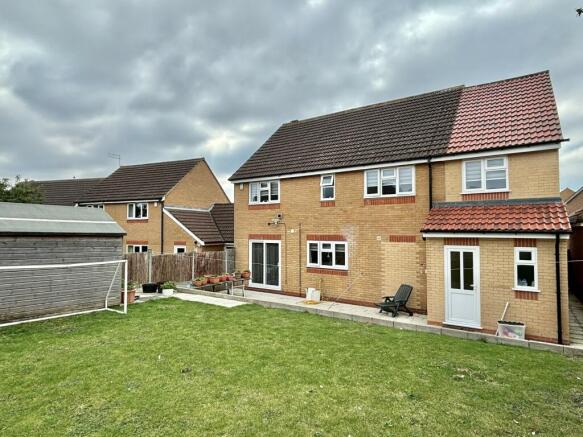 Rear of Property