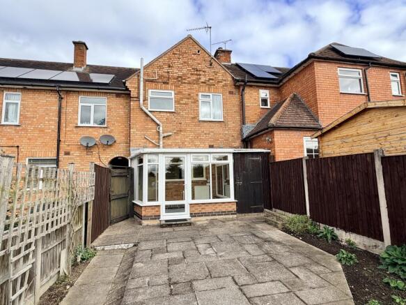 Rear of Property