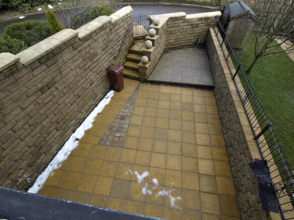 Rear garden