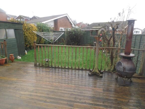 Rear garden