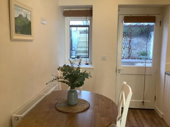 Dining Area & Back Door
