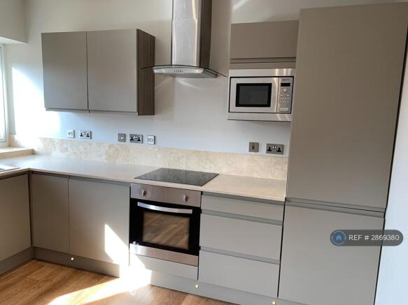 Modern Kitchen With Integrated Appliances