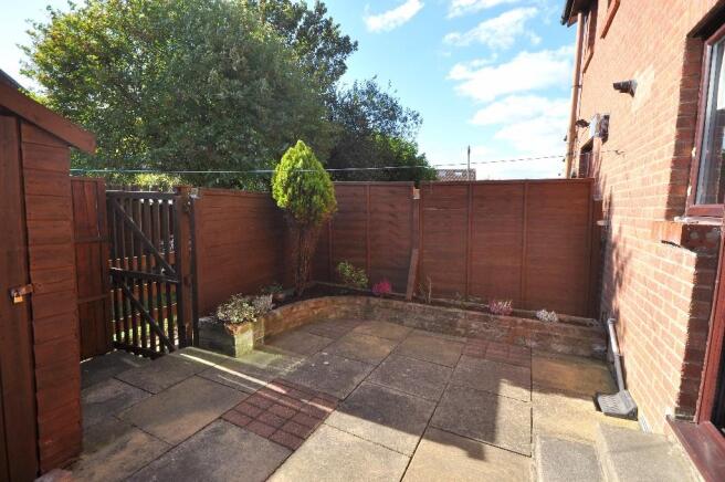Rear Patio