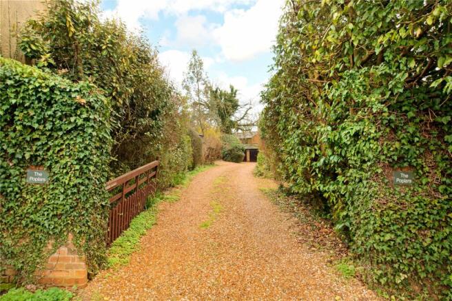 Entrance Driveway