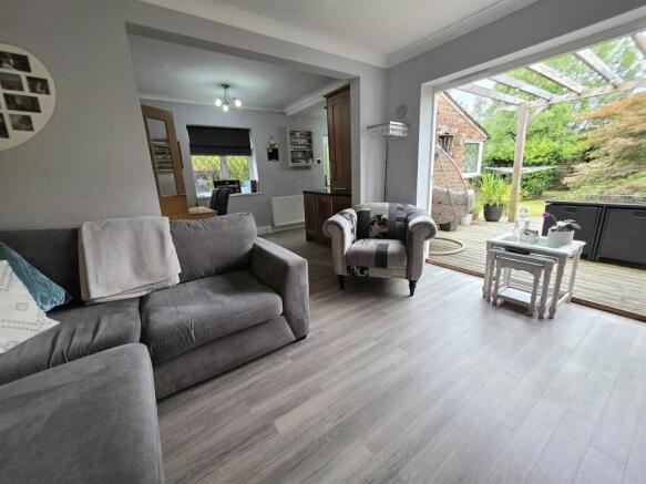 Sitting Room to Dining Kitchen