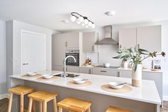 Modern kitchen features