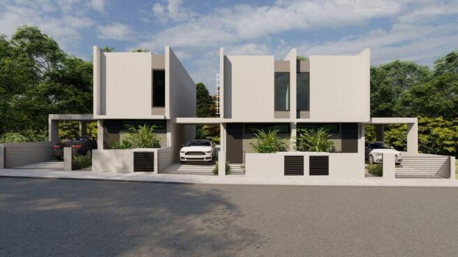 Front of Houses -