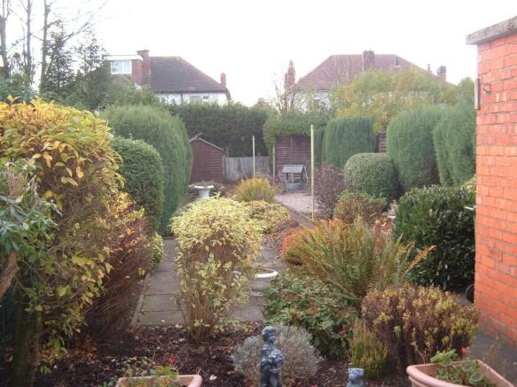 Rear garden
