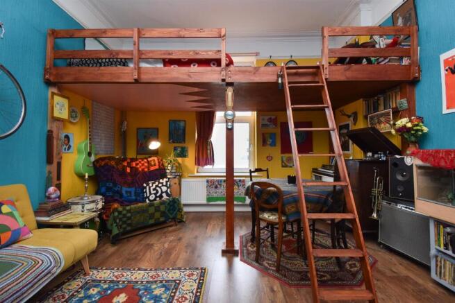 Open plan living space