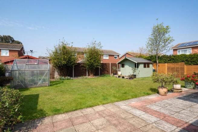 Enclosed rear garden