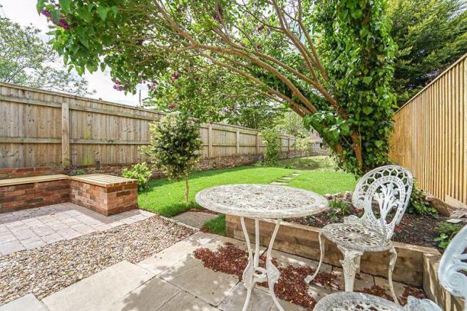Rear garden