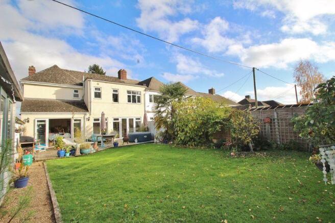 Rear of Property