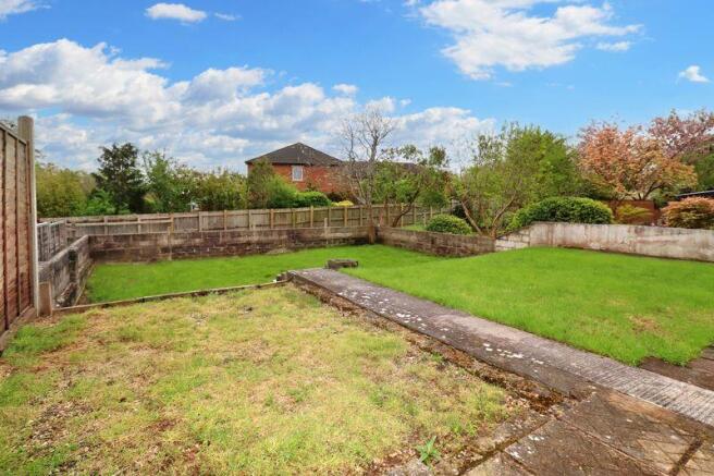 Rear garden