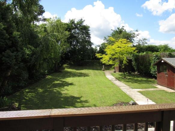Rear garden