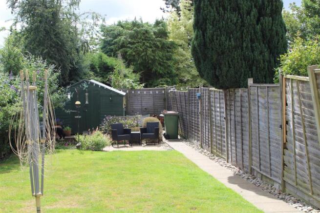 Rear garden