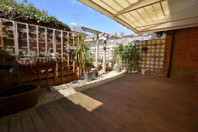Rear garden