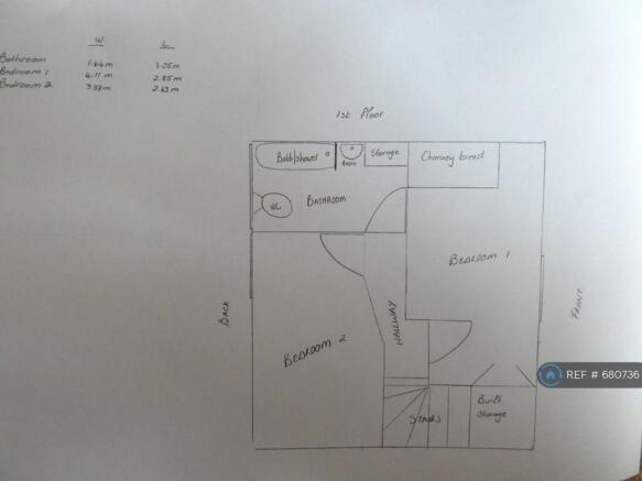 Floor Plan 1st Floor