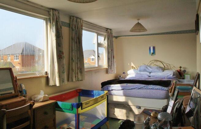 Bedroom with e...