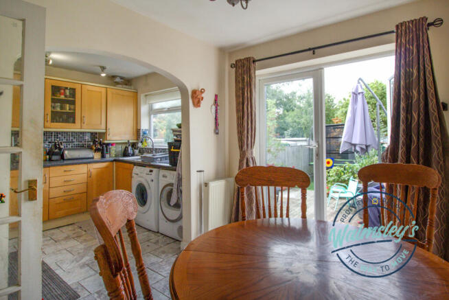 Kitchen with garden access