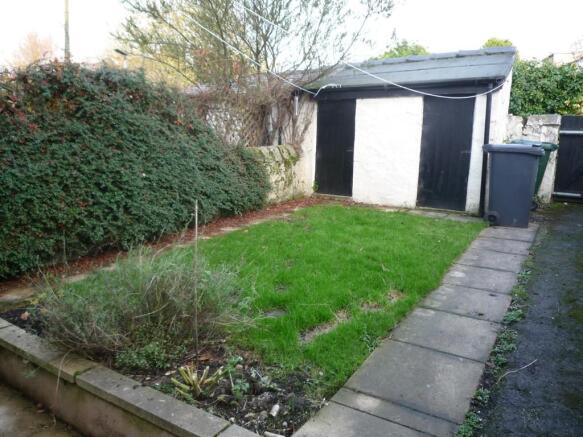 Garden and outhou...