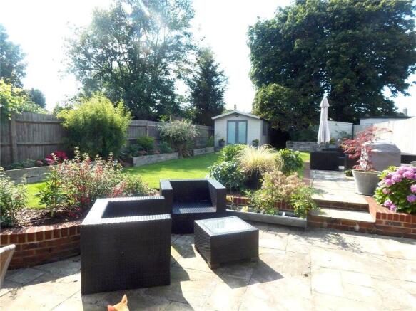 Rear garden