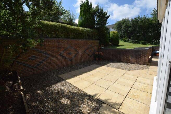 Rear patio