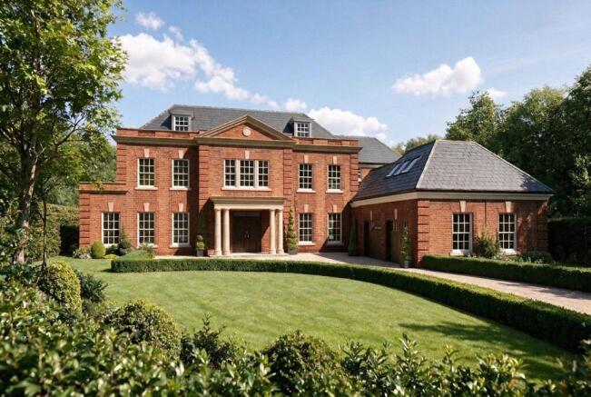 6-bed detached on Princes Drive, Oxshott, KT22, £5,500,000