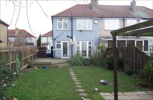 Rear of Property