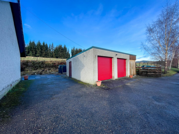 Driveway & Double Garage