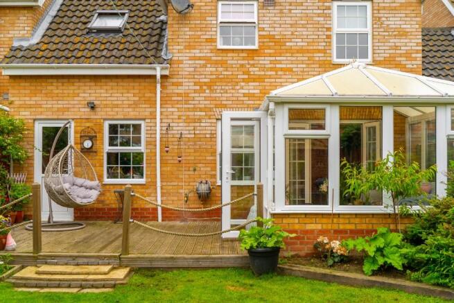 Decked terrace
