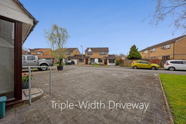 Printed concrete Driveway