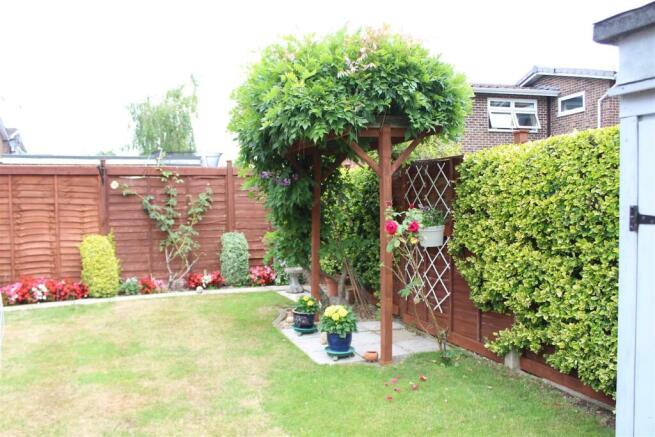 Rear garden