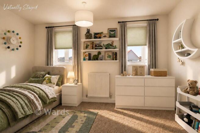 Bedroom Staged