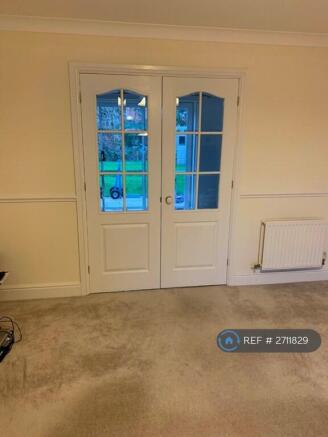 Double Glass Doors From Lounge To