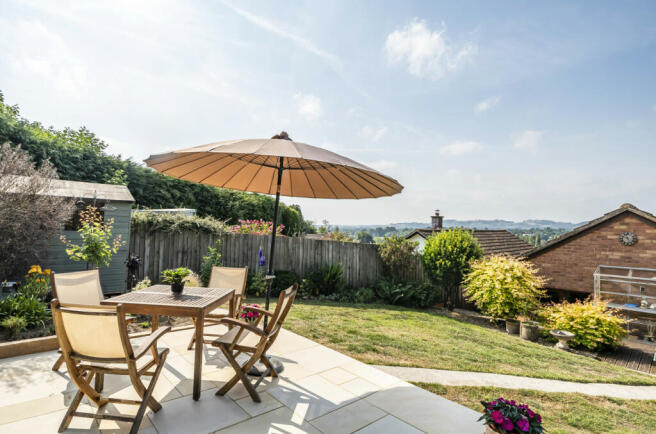 Elevated Patio Area