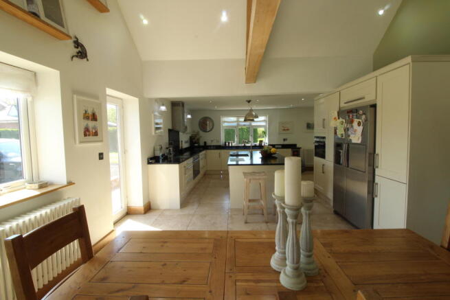 Open Plan Kitchen Area